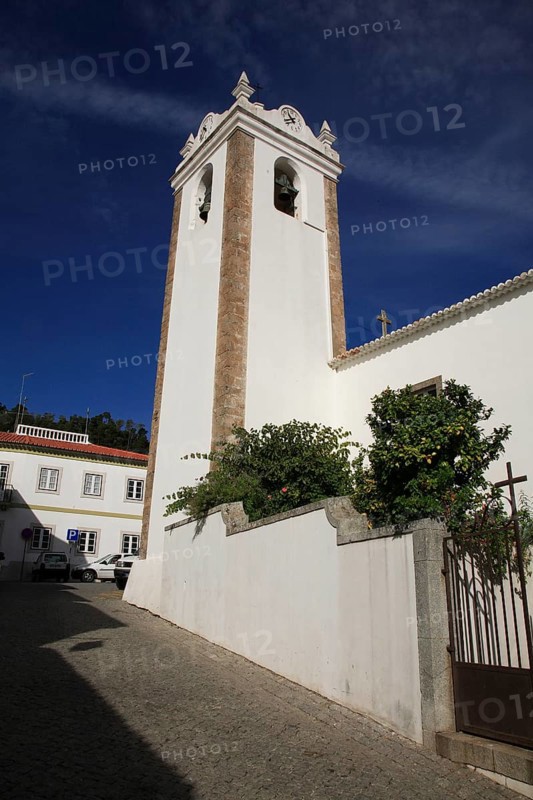 Church in the spa town of Monchique, Algarve, Portugal, Europe
