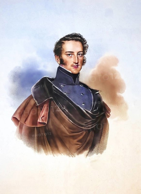 Friedrich Karl Fürst zu Schwarzenberg (born 30 September 1800 in Vienna, died 6 March 1870 in Vienna) was an imperial Austrian major general and writer, Historical, digitally restored reproduction from a 19th century original, Record date not stated