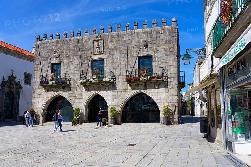 Former City Hall, Viana do Castelo, Minho, Portugal, Europe