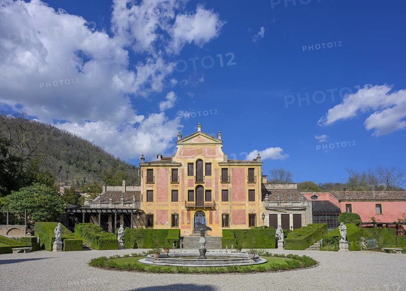 Villa Barbarigo, Valsanzibio, Galzignano Terme, Province of Padua, Italy, Europe