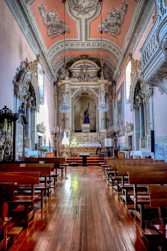Cathedral of Viana do Castelo, Ornated Chapel, Viana do Castelo, Minho, Portugal, Europe