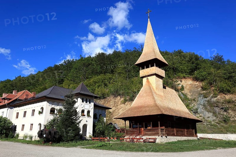 Wallachia, Iron Tor Tor nature park Park, Vodita Monastery near the town of Orsova, Romania, Europe