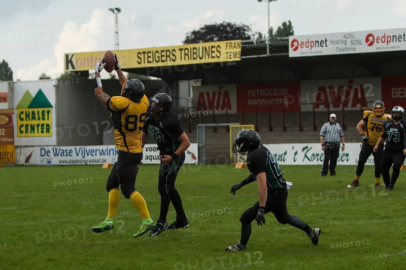 Ostend Pirates beat the Bruxelles Black Angels 16:15 in the Belgian final