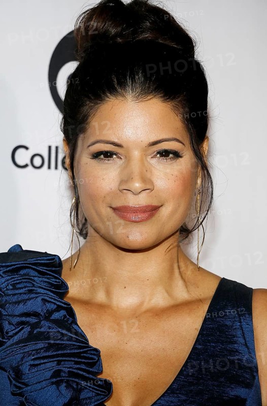 Andrea Navedo at the Eva Longoria Foundation Dinner Gala held at the Four Seasons Hotel in Beverly Hills, USA on November 8, 2018