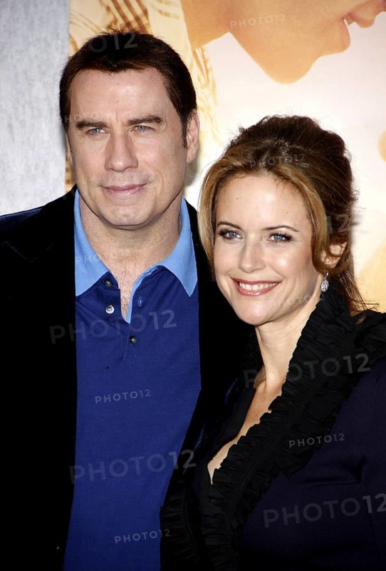 John Travolta and Kelly Preston at the Los Angeles premiere of 'The Last Song' held at the ArcLight Cinemas in Hollywood, USA on March 25, 2010