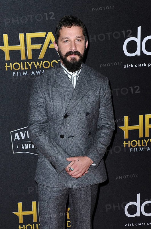 Shia LaBeouf at the 23rd Annual Hollywood Film Awards held at the Beverly Hilton Hotel in Beverly Hills, USA on November 3, 2019., Beverly Hills, California, USA, North America