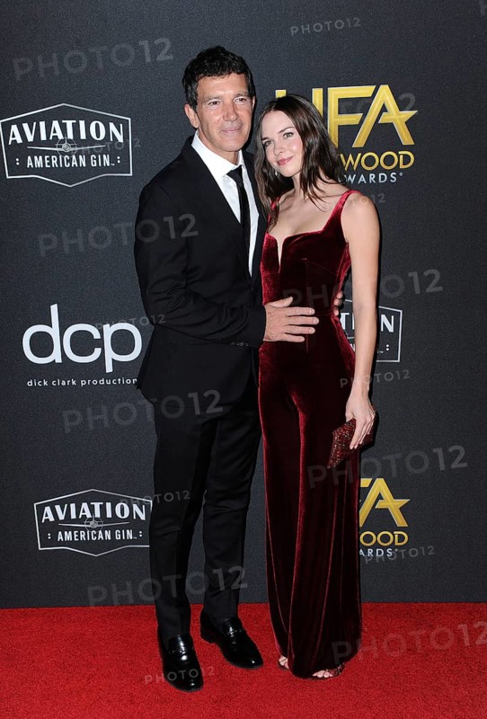 Antonio Banderas and Stella Banderas at the 23rd Annual Hollywood Film Awards held at the Beverly Hilton Hotel in Beverly Hills, USA on November 3, 2019., Beverly Hills, California, USA, North America