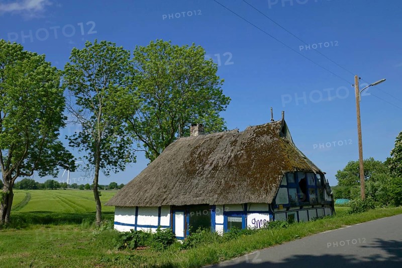 Half-timbered house in Ochsenwerder