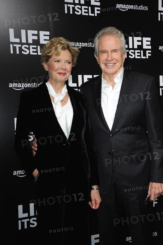 Warren Beatty and Annette Bening at the Los Angeles premiere of 'Life Itself' held at the ArcLight Cinemas in Hollywood, USA on September 13, 2018