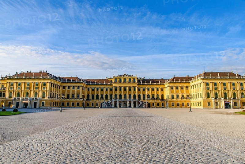 Schönbrunn Palace in Vienna, Austria, Europe