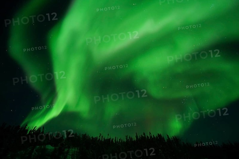 Aurora Borealis, Northern Lights, at Yellowknife, Northwest Territories, Canada, North America