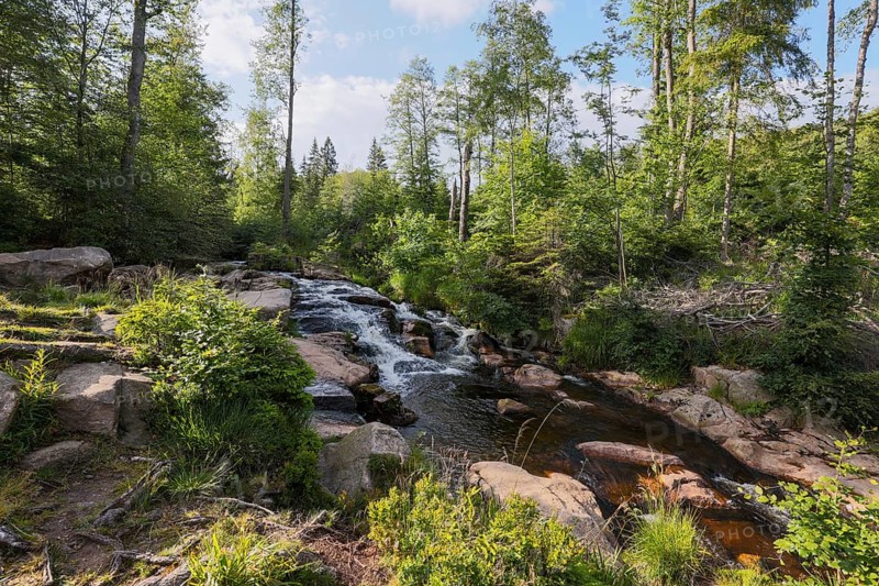 Bode Falls Bode Falls near Braunlage in the Harz Mountains