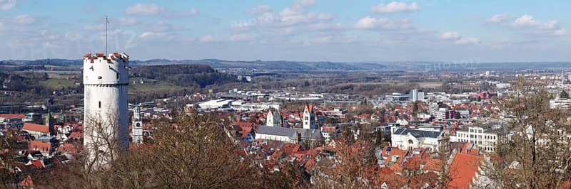 View of Ravensburg from Veitsburg Castle