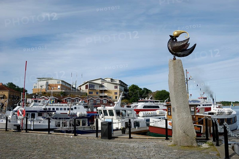 Harbour in Strömstad, Bohuslän, Sweden, Europe