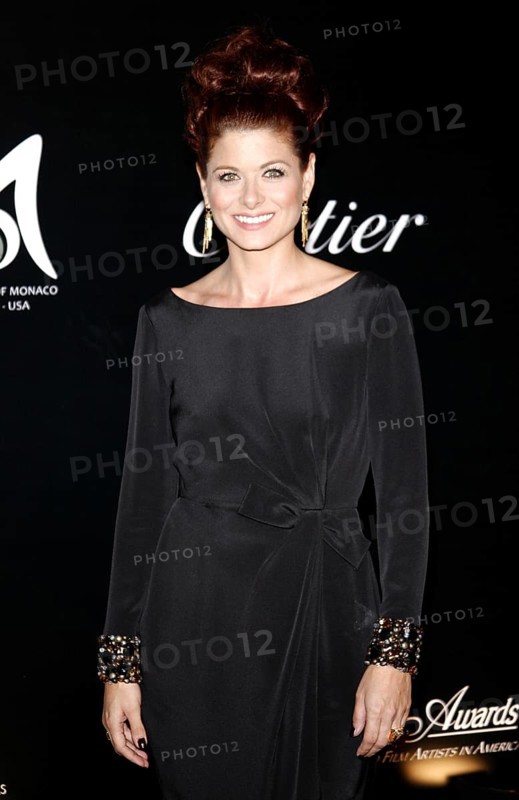 Debra Messing at the Rodeo Drive Walk of Style Award honoring Princess Grace Kelly of Monaco and Cartier held in Beverly Hills, USA on October 22, 2009