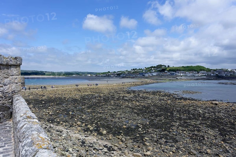 Causeway, St Michaels Mount, Marazion, England, UK