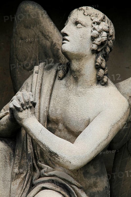 Cemetery Angel Mourning