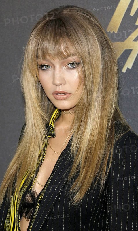 Gigi Hadid at the 2016 MTV Movie Awards held at the Warner Bros. Studios in Burbank, USA on April 9, 2016