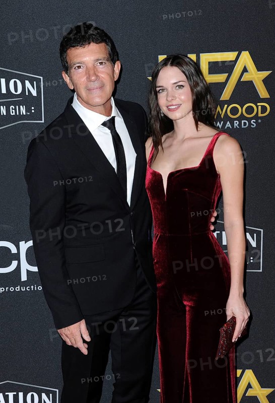Antonio Banderas and Stella Banderas at the 23rd Annual Hollywood Film Awards held at the Beverly Hilton Hotel in Beverly Hills, USA on November 3, 2019., Beverly Hills, California, USA, North America