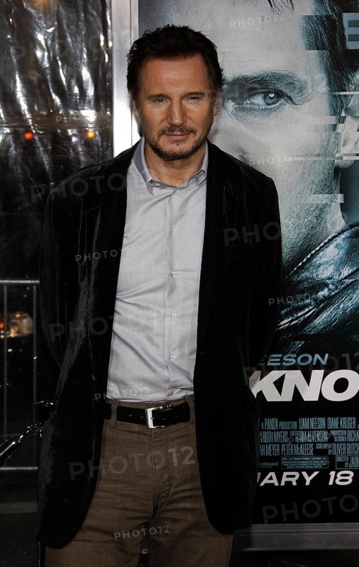 Liam Neeson at the Los Angeles premiere of 'Unknown' held at the Mann Village Theatre in Westwood on February 16, 2011., Westwood