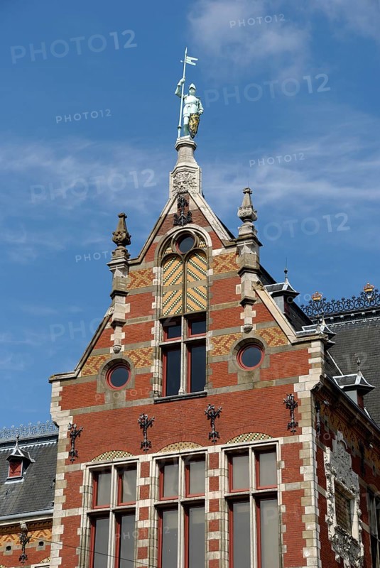 Centraal Station in Amsterdam, Holland