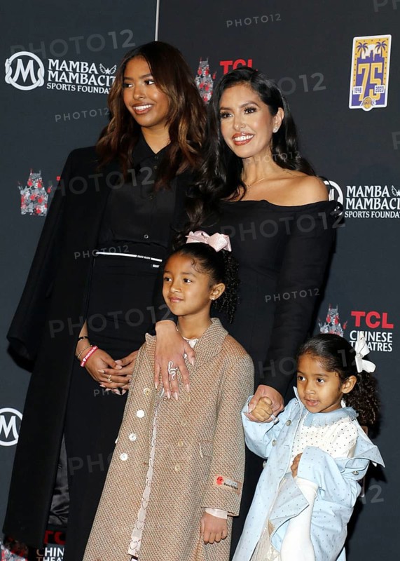 Vanessa Bryant, Natalia Diamante Bryant, Capri Kobe Bryant and Bianka Bella Bryant at Kobe Bryant hand and footprint ceremony held at the TCL Chinese Theater in Hollywood, USA on March 15, 2023., Los Angeles, California, USA, North America