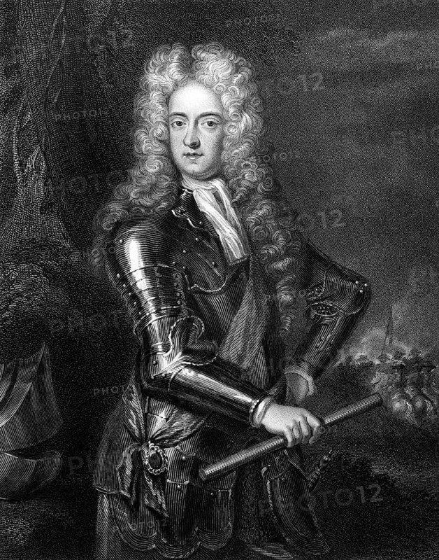 James Butler, 2nd Duke of Ormonde (1665-1745) on engraving from 1830. Irish statesman and soldier. Engraved by H.Robinson and published in Portraits of Illustrious Personages of Great Britain, UK, 1830