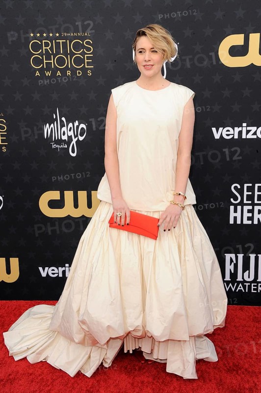 Greta Gerwig at the 29th Annual Critics' Choice Awards held at the Barker Hangar in Santa Monica, USA on January 14, 2024., Santa Monica, California, USA, North America