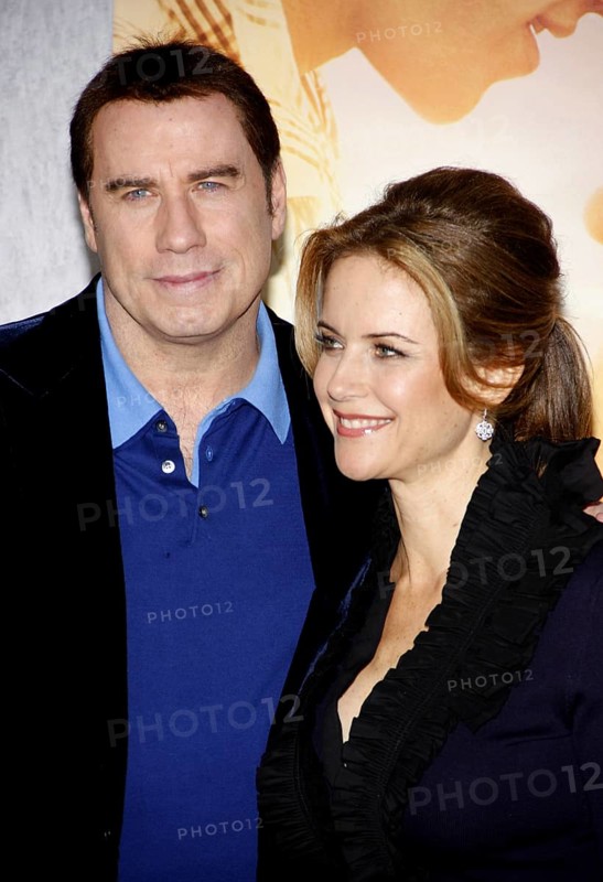 John Travolta and Kelly Preston at the Los Angeles premiere of 'The Last Song' held at the ArcLight Cinemas in Hollywood, USA on March 25, 2010