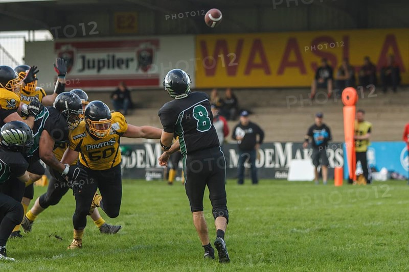 Ostend Pirates beat the Bruxelles Black Angels 16:15 in the Belgian final