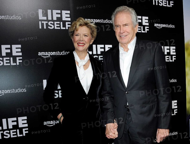 Warren Beatty and Annette Bening at the Los Angeles premiere of 'Life Itself' held at the ArcLight Cinemas in Hollywood, USA on September 13, 2018