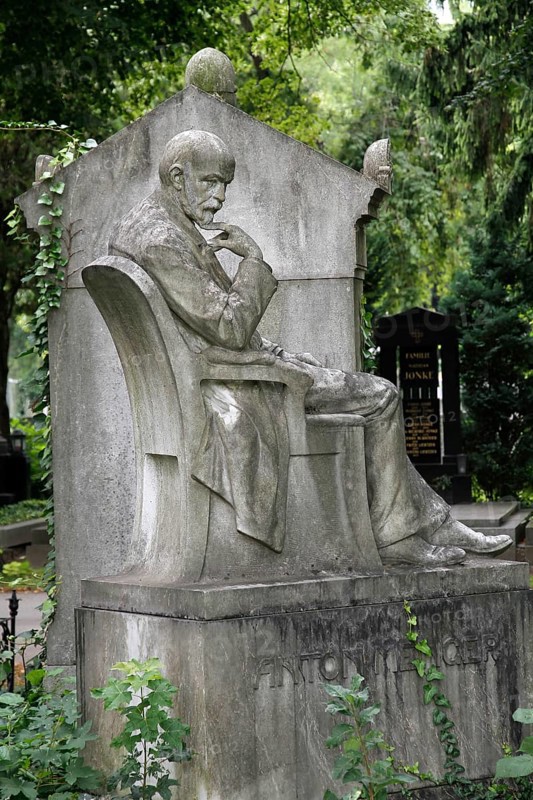 Cemetery Mourning Gravestone