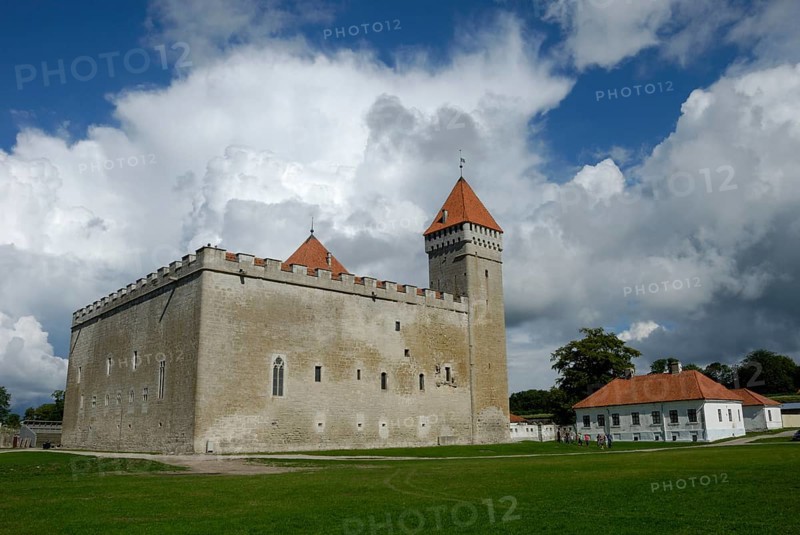 Castle in Kuressaare, Saaremaa, Estonia, Europe