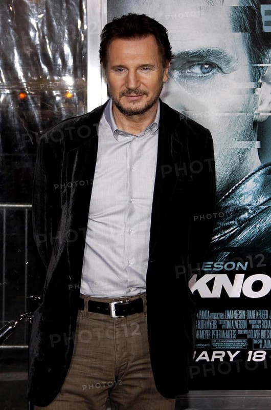 Liam Neeson at the Los Angeles premiere of 'Unknown' held at the Mann Village Theatre in Westwood on February 16, 2011., Westwood, California, USA, North America
