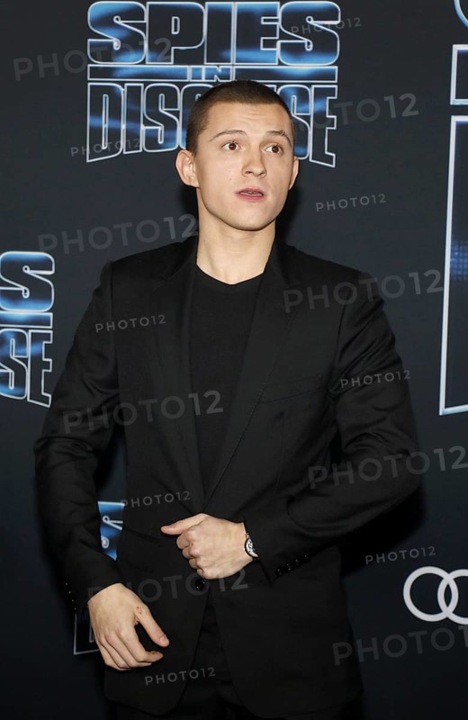 Tom Holland at the Los Angeles premiere of 'Spies In Disguise' held at the El Capitan Theatre in Hollywood, USA on December 4, 2019