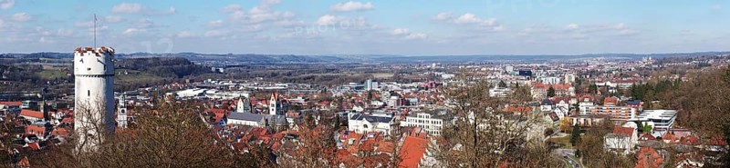 View of Ravensburg from Veitsburg Castle