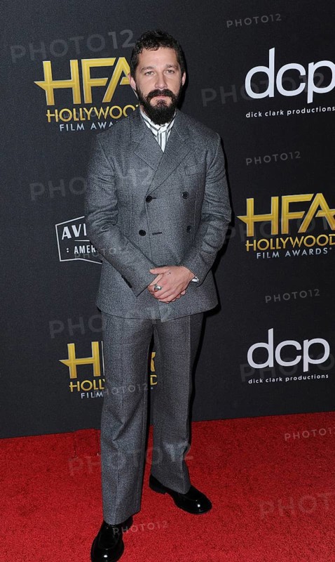 Shia LaBeouf at the 23rd Annual Hollywood Film Awards held at the Beverly Hilton Hotel in Beverly Hills, USA on November 3, 2019., Beverly Hills, California, USA, North America