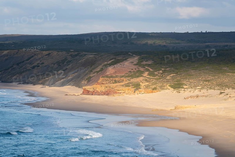 Praia da Bordeira beach in Costa Vicentina, Portugal, Europe