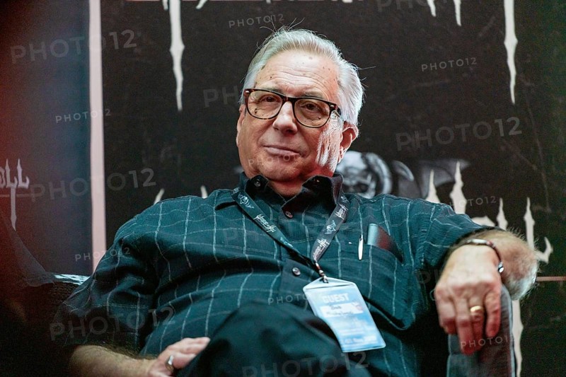 DÜSSELDORF-NEUSS, GERMANY, November 2nd 2019: Bob Michelucci (Zombie in Dawn of the Dead (1978) at Weekend of Hell 2019, a two day (November 2-3 2019) horror-themed fan convention