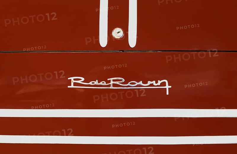 Logotype of the Rovin Type D4 by Robert de Rovin, 1953, France, PS.SPEICHER Museum, Einbeck, Lower Saxony, Germany, Europe