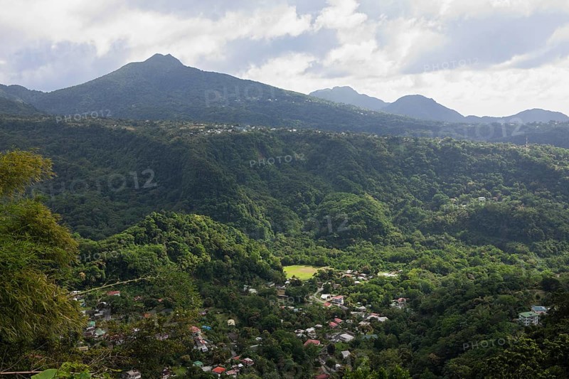 Landscape near Roseau, Caribbean, Dominica, Central America