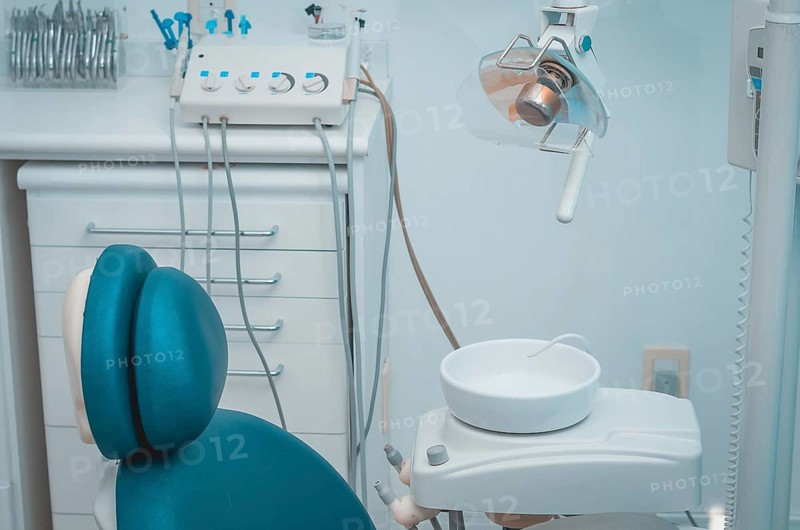 Dental surgery and surgical instruments in dental clinic