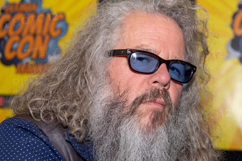 FRANKFURT, GERMANY, MAY 6th 2018: Mark Boone Junior (*1955, actor, Sons of Anarchy, Memento, Batman Begins) at German Comic Con Frankfurt, a two day fan convention