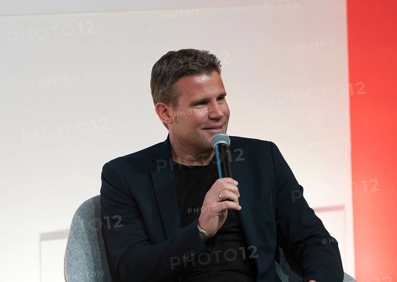 FRANKFURT AM MAIN, Germany, October 22 2023: Felix Brych (*1975, German soccer referee) at the 75th Frankfurt Book Fair, Europe