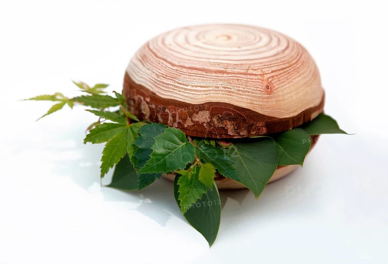 Vegan hamburger, symbolic image