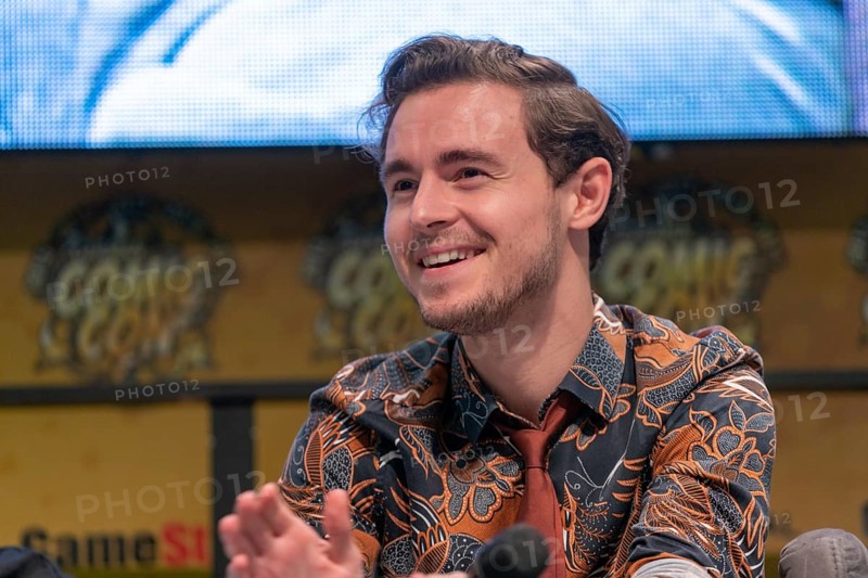 DORTMUND, GERMANY, December 8th 2019: Callan McAuliffe (*1995, actor, The Walking Dead) at German Comic Con Dortmund, a two day fan convention