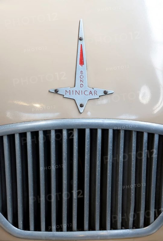Logotype of the Bond Minicar Mark C, Sharp's Commercials Ltd, 1955