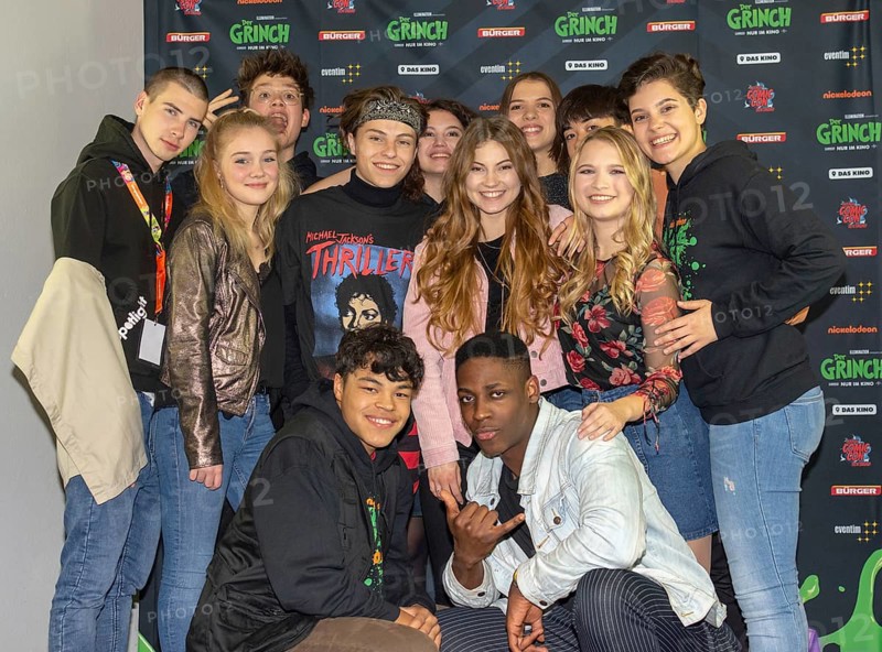 DORTMUND, Germany, December 1st 2018: Spotlight Cast at Nickelodeon Slimefest 2018, the first Slimefest in germany, Europe