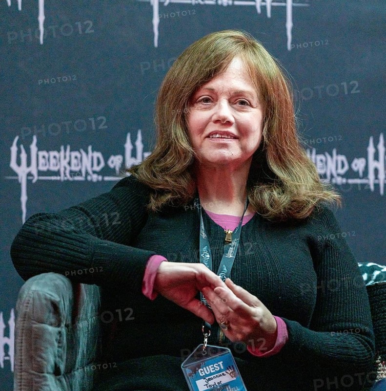 DÜSSELDORF-NEUSS, GERMANY, November 2nd 2019: Jeannine Taylor (*1954, American actress, Friday the 13th as Marcie Cunningham) at Weekend of Hell 2019