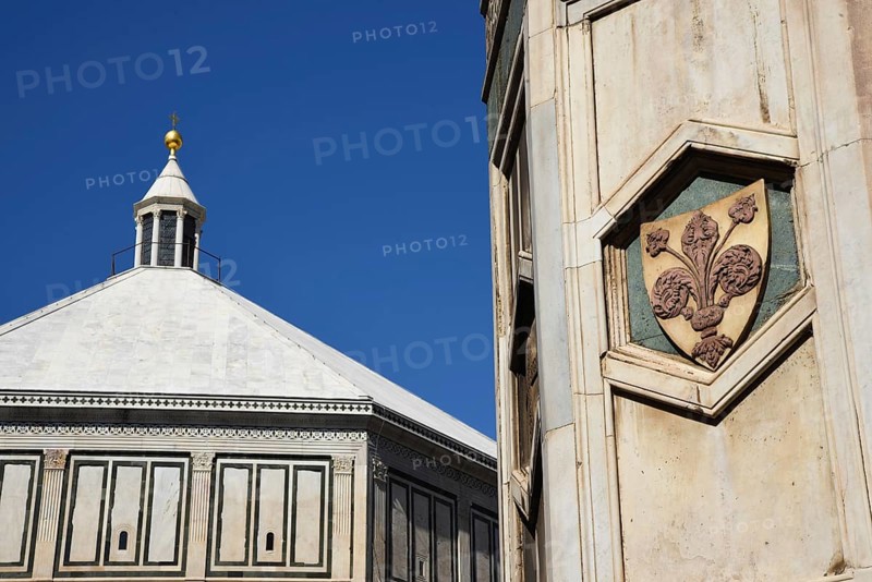 Florence, Italy. September 18, 2023. View of Florence Cathedral (Cattedrale di Santa Maria del Fiore)
